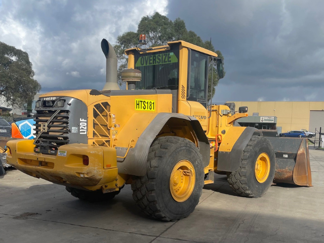 Image of a Volvo L120F Loader available for Dry Hire from Ht Spares